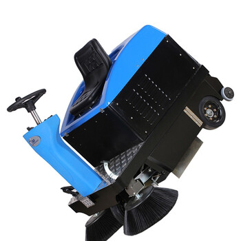 TYR 驾驶式扫地机 道路落叶打扫机 工厂车间扫尘机 T1050 蓝色