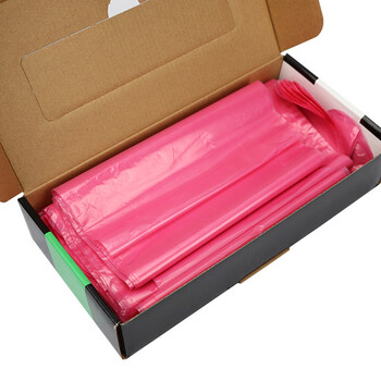 亿箬 畜牧兽用一次性长臂手套 猪牛羊用输精人工授精手套 接生手套检查助产手套 粉色/100支/盒