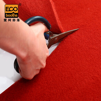 爱柯部落 一次性红地毯 婚庆红地毯1.5x10mx5mm开业庆典展会酒店迎宾地毯楼道过道地垫 喜庆红110450