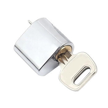 汇创佳（WHITERC）防火门锁锁芯消防门铜锁芯管井锁短锁心通用通开型 铜芯【通开/1把钥匙】 （2把起拍）