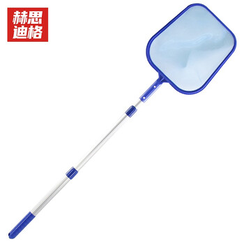 赫思迪格 JG-248 加强深水网泳池捞网 泳池配件捞叶清洁网 浅网过滤网 浅网（带杆）