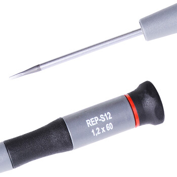 罗宾汉（RUBICON）一字精密螺丝刀REP-S12手机钟表螺丝批1.2x60mm