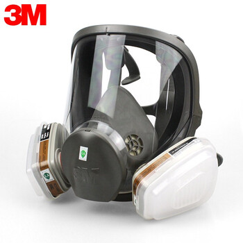 3M6800+6001CN七件套 防有机气体防毒面具喷漆工业粉尘防护面具