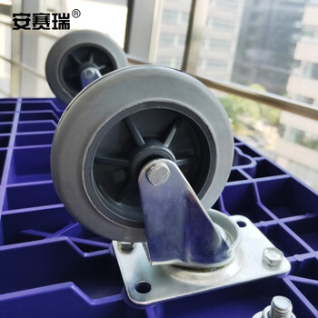 安赛瑞 可折叠低噪音平板小推车（载重200kg）手推搬运拉货车 12601