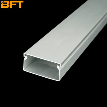 贝傅特 铝合金方线槽板 明装耐踩方形地面压线走线过线扣线槽 方形穿线板电线布线槽 地线槽 40*20