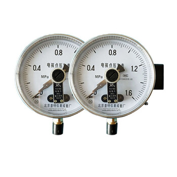 普特 YX100 0-25Mpa 径向 电接点压力表