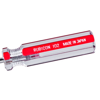 罗宾汉（RUBICON）No.102 强磁力彩条螺丝批 PH1 X 150mm螺丝刀 十字起子 改锥