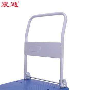 震迪折叠手推车60*90承重600斤四轮加固搬运车可定制KC803拉货车