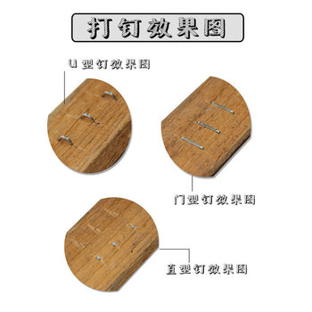 保拉(Paola) U型钉12mm(1000枚）打钉枪射钉器码钉机器打钉器钉子 U型钉子 固线钉子6113
