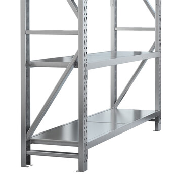 震迪201不锈钢货架层板配件仓储展示架横梁隔板金属板可定制SD0143加层