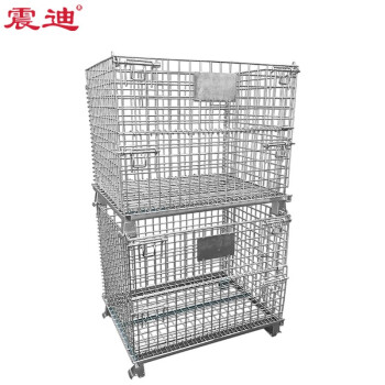 震迪仓储笼折叠理货车物流周转筐仓库拣货笼SD0209承重800kg