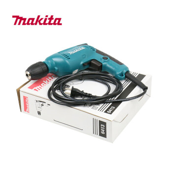 牧田220V手电钻正反转带调速10mm 450W 6413