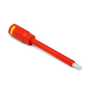 宝合(BOOHER)3/8"系列双色绝缘长12角旋具筒套M6x157mm