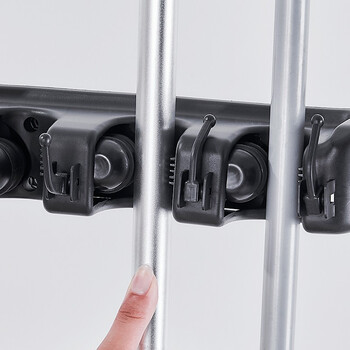 庄太太（拖把池60盆不锈钢5挂6钩）不锈钢移动拖把水池落地式拖布墩布扫把卫生间阳台收纳架学校工厂