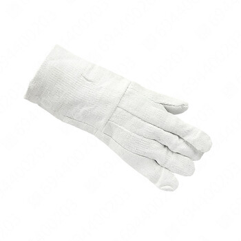 安美尚 （ams）石棉分指手套 直筒袖口定做 40CM 均码 1双