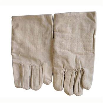 雄星 帆布手套 厂家定制 单副价格 100副起发