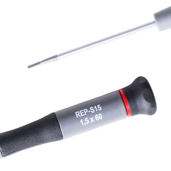 罗宾汉（RUBICON）一字精密螺丝刀REP-S15手机钟表螺丝批1.5x60mm