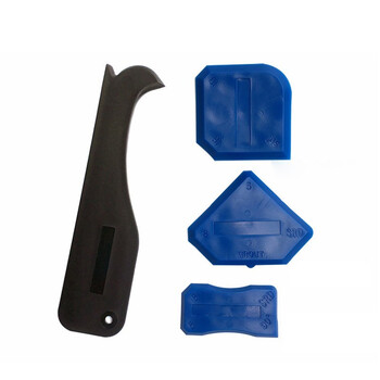 益美得 LSL8009 铲胶器阴角刮板玻璃胶铲角度刮板清除残胶刮刀 刮胶器+5个刮刀