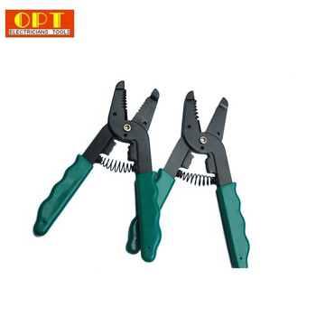 台湾OPT手动多功能剥线钳轻便电工剥线剪破线刀带压接功能LY-1041 LY-1041 其他