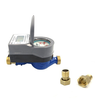 巨灵河 DN15mm 水表 智能卡式热水表通用预付费水表ic卡刷卡
