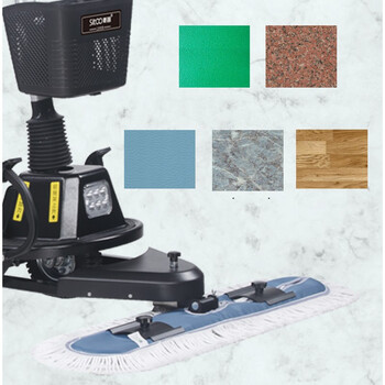 斯图驾驶式尘推车高铁酒店商场食堂物业电动拖地车 清洁保洁车扫地车 M3驾驶式尘推车（高性能版）