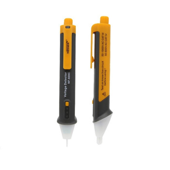 精明鼠(noyafa)NF-609C测电笔非接触感应测电笔智能验电笔零火线判断声音提示照明低电压提示功能