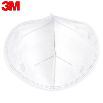 3M 防尘口罩9502+防颗粒物粉尘KN95口罩无呼气阀头带式环保装 50只/包