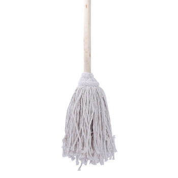 工霸（GONGBA）老式木柄拖把 白棉线木杆拖把墩布拖布（10把）定制