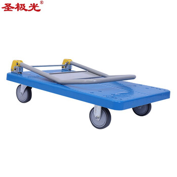 圣极光小推车59*90承重600斤可折叠车间手拉车G1300可定制5寸轮
