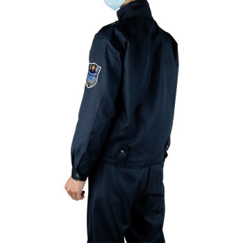 大杨797保安服套装 XL码/175 涤棉服男工作服物业制服安保夹克服