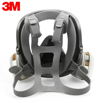 3M6800+6001CN七件套 防有机气体防毒面具喷漆工业粉尘防护面具