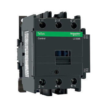 施耐德电气 TeSys LC1D系列三极交流接触器LC1D95M7C 95A 线圈电压220V 50/60Hz
