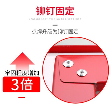 蓝炎 灭火器箱 5公斤2具装 手提式干粉灭火器箱子商用 5x2消防器材（0.6mm空箱）