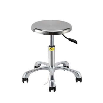 知旦不锈钢静电椅车间工作台配套LL1035脚轮款