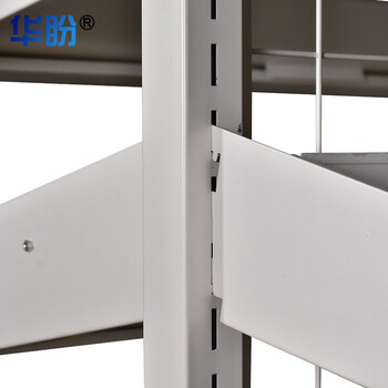 华盼钢制西药架医院诊所药品架货架 药房双面轨道药架