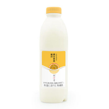 简爱（simplelove） 裸酸奶 百香果酸奶酸牛奶 1.08kg