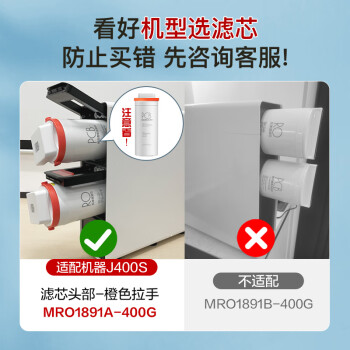 美的净水器0阻垢剂滤芯适用MRO1891A//1791D/1781D-400G、1991A、MRC1882A/1882-600G  Fist系列-PCB