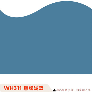 五虎油漆（WU HU PAINT）亮光【浅蓝色 13KG】 1K汽车漆喷漆调配成品漆汽车金属漆全车喷漆翻新烤漆户外面漆