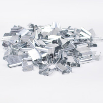 飞尔（FLYER）塑钢带用打包扣 PET聚酯打包带夹子 适合宽16mm塑钢带用 约180只【FLb693】