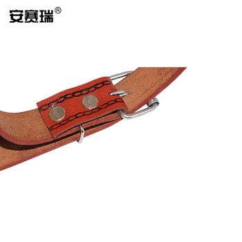 安赛瑞 电工牛皮脚扣带（10条装）电工脚扣皮带 13939