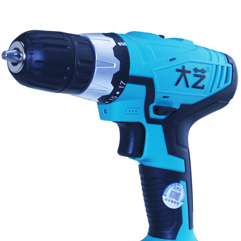 大艺 充电钻1028锂电双速20V正反转电动螺丝刀电动工具 两电一充标配 