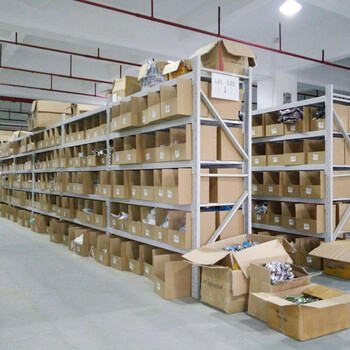 时通货架仓储货架置物架多层货架展示架金属货架超市钢制储物架中型2000*600*2000mm四层200KG副架