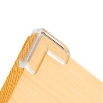 聚远 JUYUAN桌子桌角护角防撞角加厚透明防碰撞包角玻璃防护保护套直角20个装