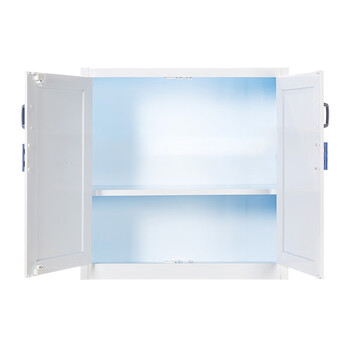 知旦 PP酸碱柜30加仑双门PP储存柜ZD335