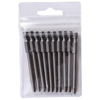 罗宾汉（RUBICON）工业内六角风批嘴GW-H25电动螺丝起子头气动批咀 2.5x75mm 十支装