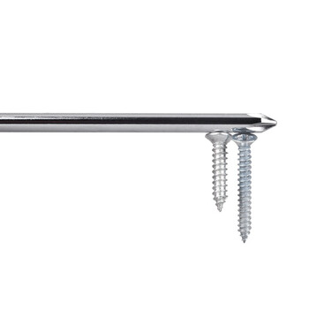 罗宾汉（RUBICON）No.102 强磁力彩条螺丝批 PH1 X 100mm螺丝刀 十字起子 改锥