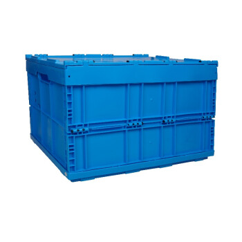 元汗K600-360玩具配件衣物可折叠收纳箱67升 蓝色 整理盒储物箱车用置物箱 定制