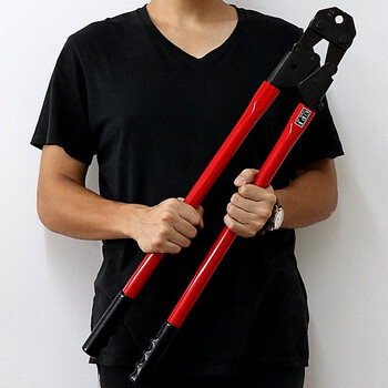 台湾OPT铝套钳压接钳压线钳钢丝绳索8字圆形铝套海钓接头压线钳HS-14 HS-14 铬钒合金钢