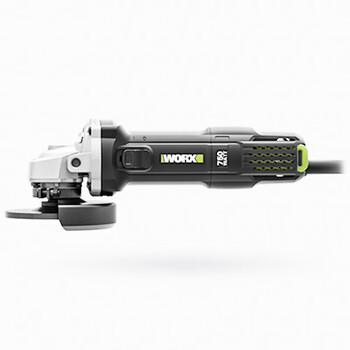 威克士（WORX）工业级角磨机WU811角向磨光机100毫米750W细手柄角磨机-侧开关