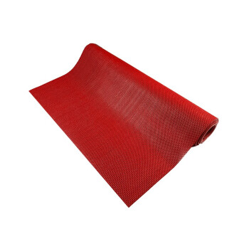 爱柯部落 ECO-S01 塑胶镂空 泳池卫生间防滑垫 加厚加密款防水垫5mm厚 红色 尺寸约0.9m*15m 可定制 